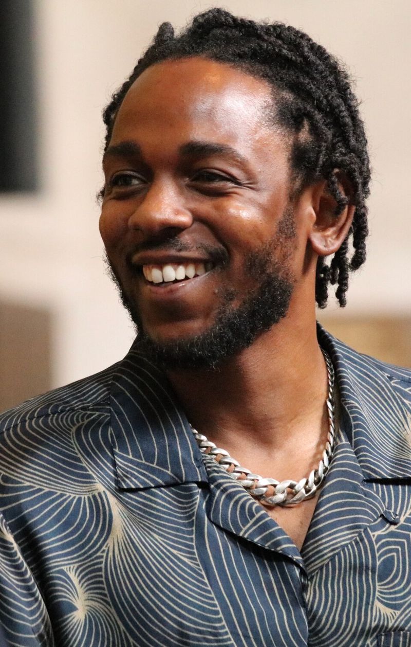 Kendrick Lamar and Whitney Alford Kendrick Lamar and Whitney Alford