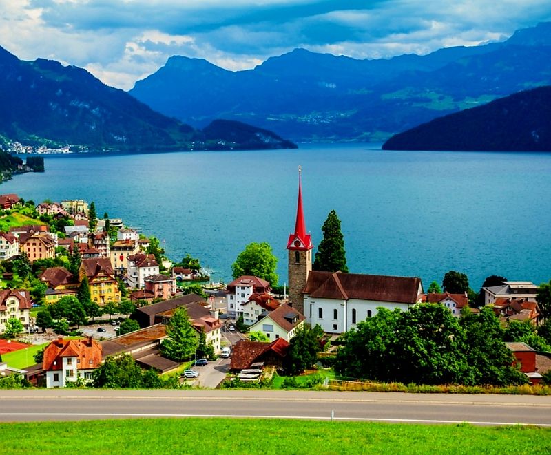 Lake Lucerne, Central Switzerland