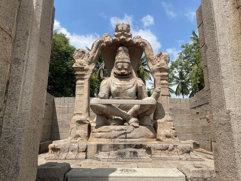Lakshmi Narasimha of Hampi, Karnataka
