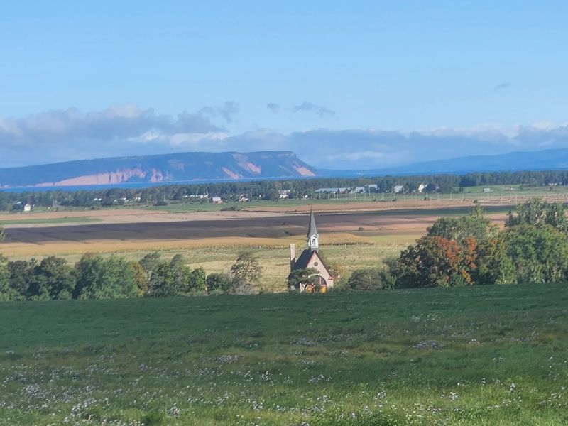 Landscape of Grand Pre, Nova Scotia Landscape of Grand Pre, Nova Scotia