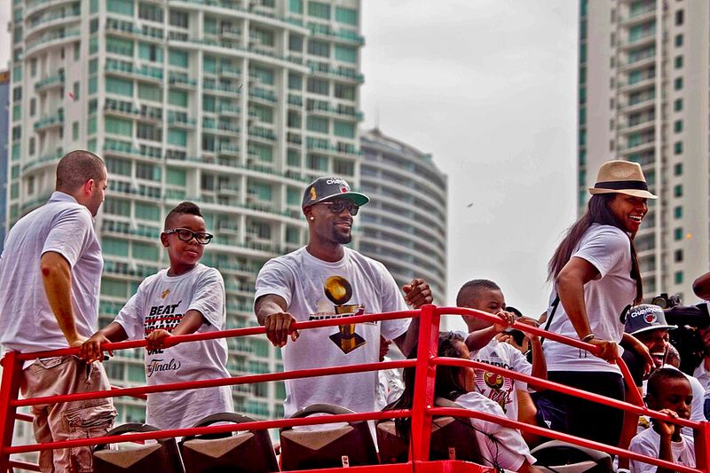 LeBron James and Savannah James LeBron James and Savannah James