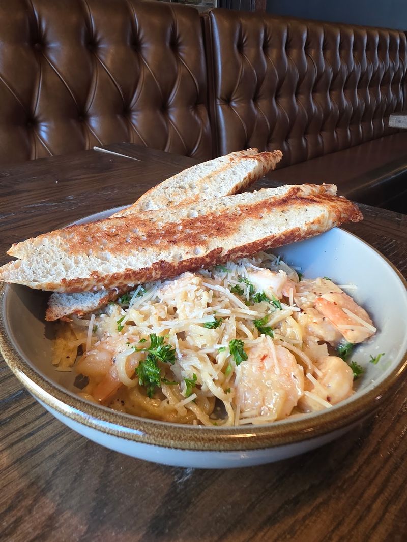 Lemon Garlic Shrimp Linguine as a Thursday Special Lemon Garlic Shrimp Linguine as a Thursday Special