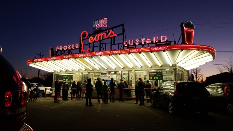 Leon's Frozen Custard, Milwaukee, WI Leon's Frozen Custard, Milwaukee, WI