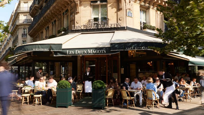 Les Deux Magots, Paris, France