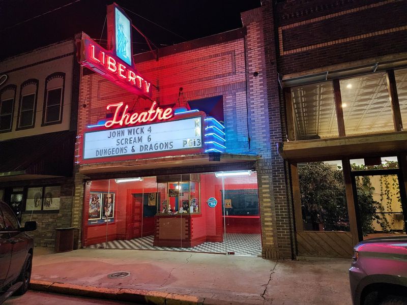 Liberty Theatre, Carnegie, Oklahoma Liberty Theatre, Carnegie, Oklahoma
