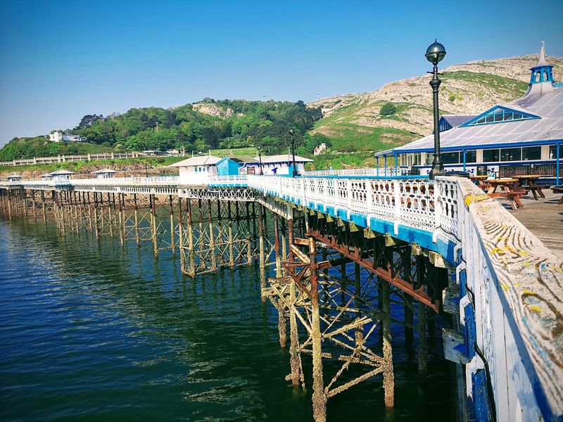 Llandudno Pier, Llandudno, Wales Llandudno Pier, Llandudno, Wales
