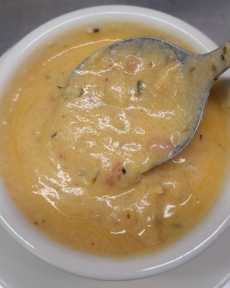 Lobster Bisque as the Lunch Anchor Lobster Bisque as the Lunch Anchor