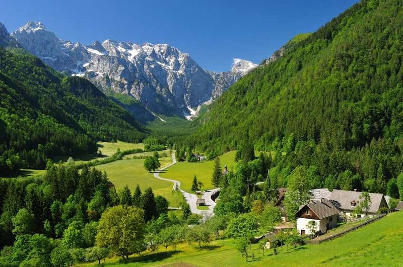 Logar Valley Landscape Park, Slovenia Logar Valley Landscape Park, Slovenia