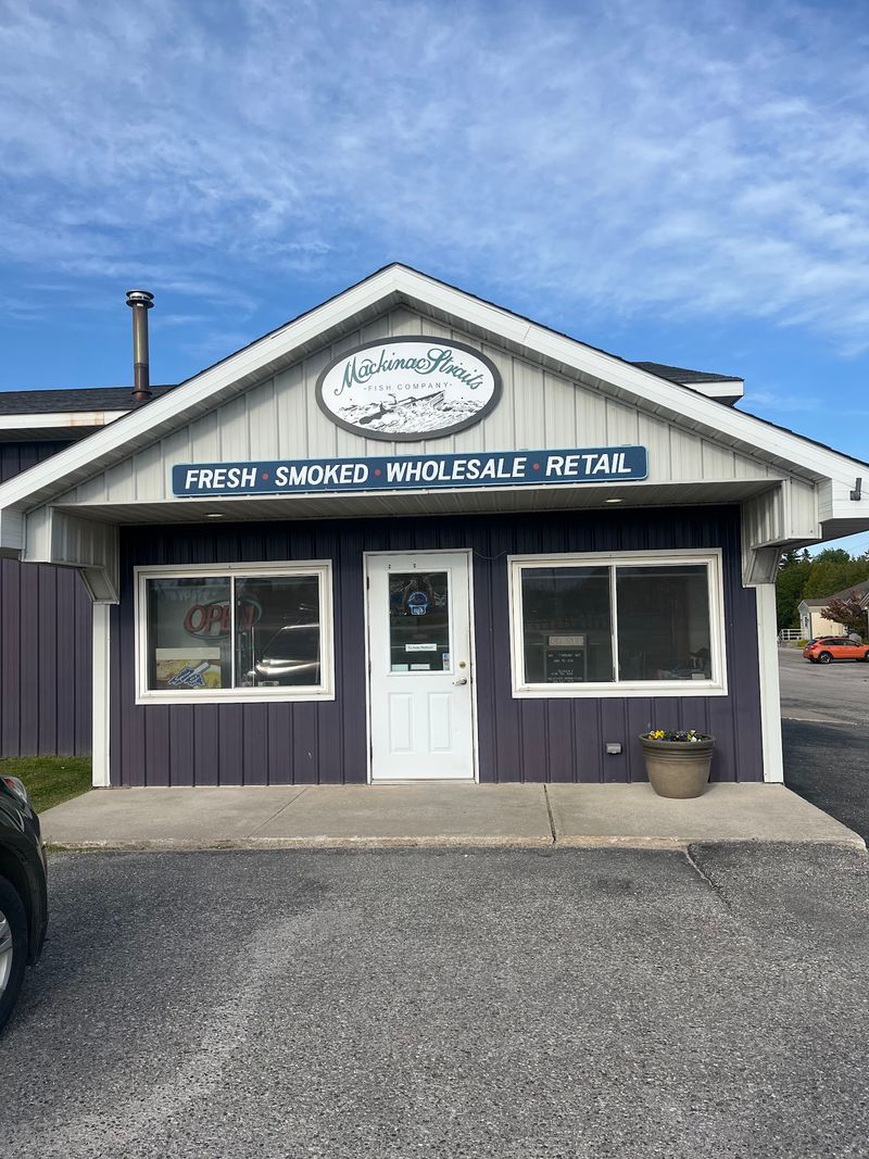 Mackinac Straits Fish Company, St. Ignace, Michigan Mackinac Straits Fish Company, St. Ignace, Michigan