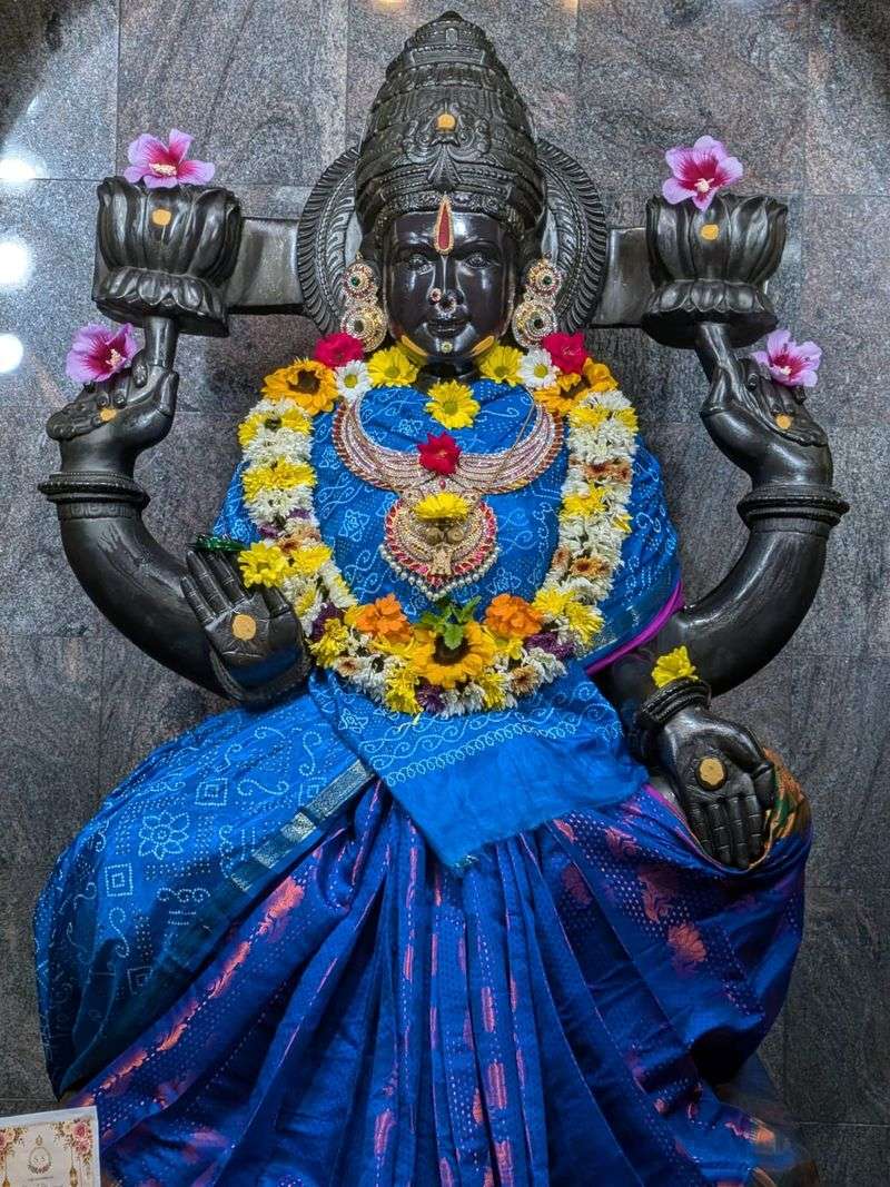 Mahalakshmi as the Prime Deity and the Full Pantheon Inside Mahalakshmi as the Prime Deity and the Full Pantheon Inside