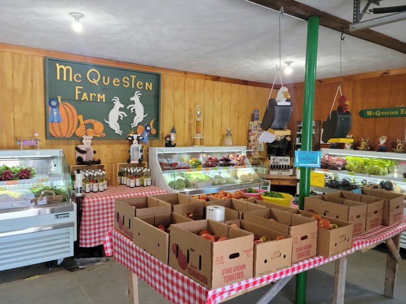 McQuesten Farm Stand, Litchfield, New Hampshire McQuesten Farm Stand, Litchfield, New Hampshire