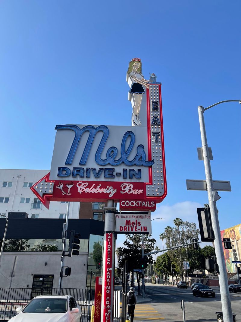 Mel's Drive-In Hollywood, Los Angeles, California Mel's Drive-In Hollywood, Los Angeles, California