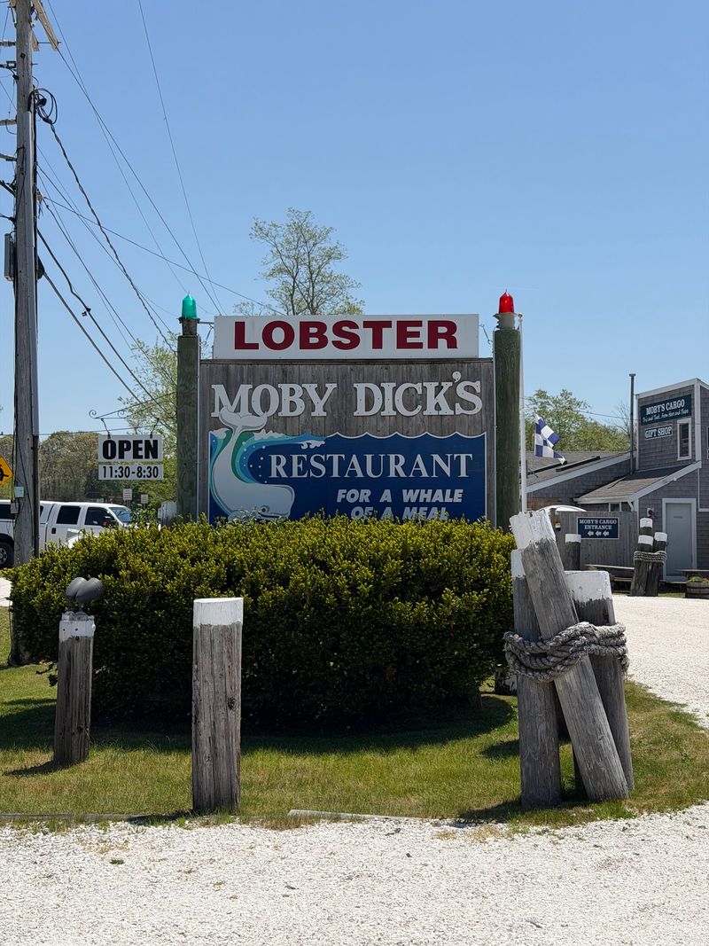 Moby Dick's Restaurant, Wellfleet, MA Moby Dick's Restaurant, Wellfleet, MA