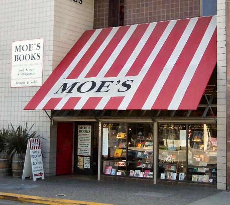 Moe's Books, Berkeley, California Moe's Books, Berkeley, California
