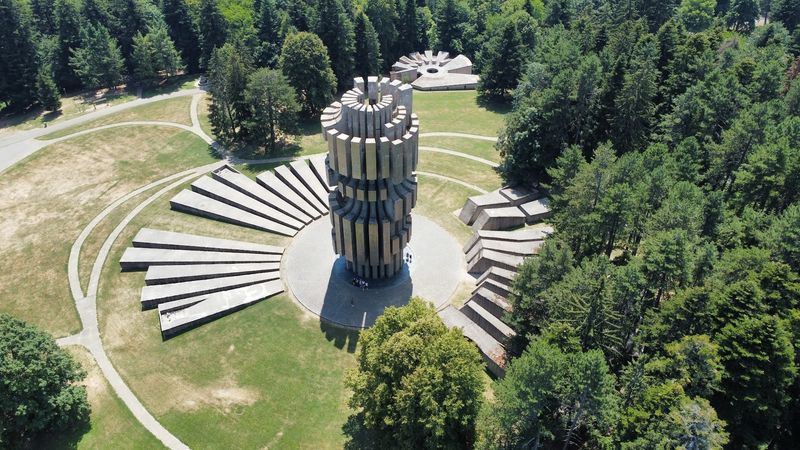 Monument to the Revolution at Kozara, Bosnia and Herzegovina Monument to the Revolution at Kozara, Bosnia and Herzegovina