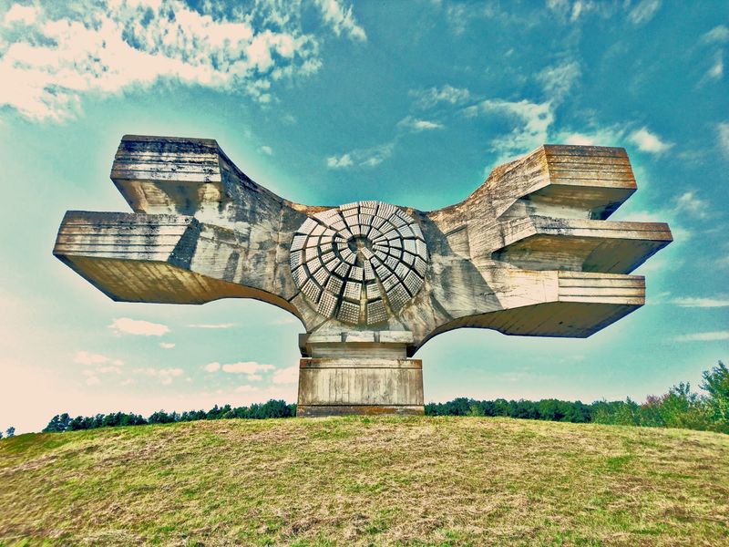 Monument to the Revolution at Podgaric, Croatia Monument to the Revolution at Podgaric, Croatia