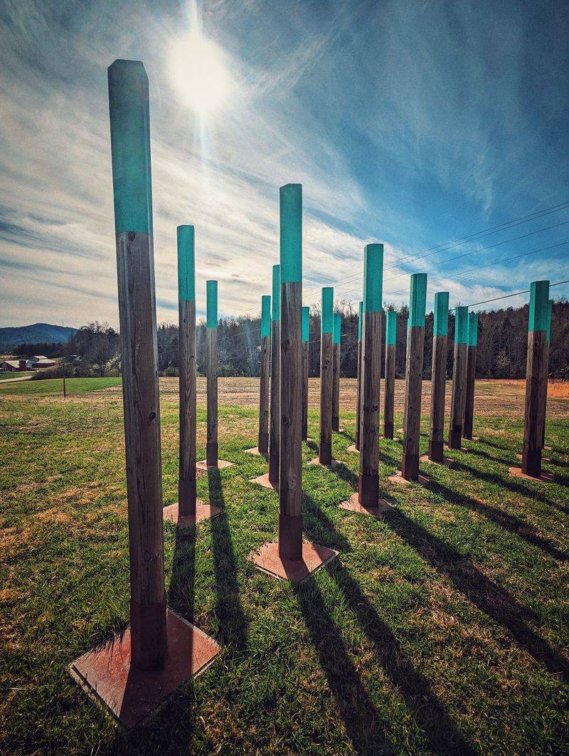 Mountain Views That Frame Every Sculpture