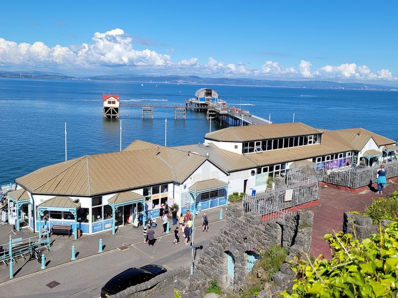Mumbles Pier, Swansea, Wales Mumbles Pier, Swansea, Wales