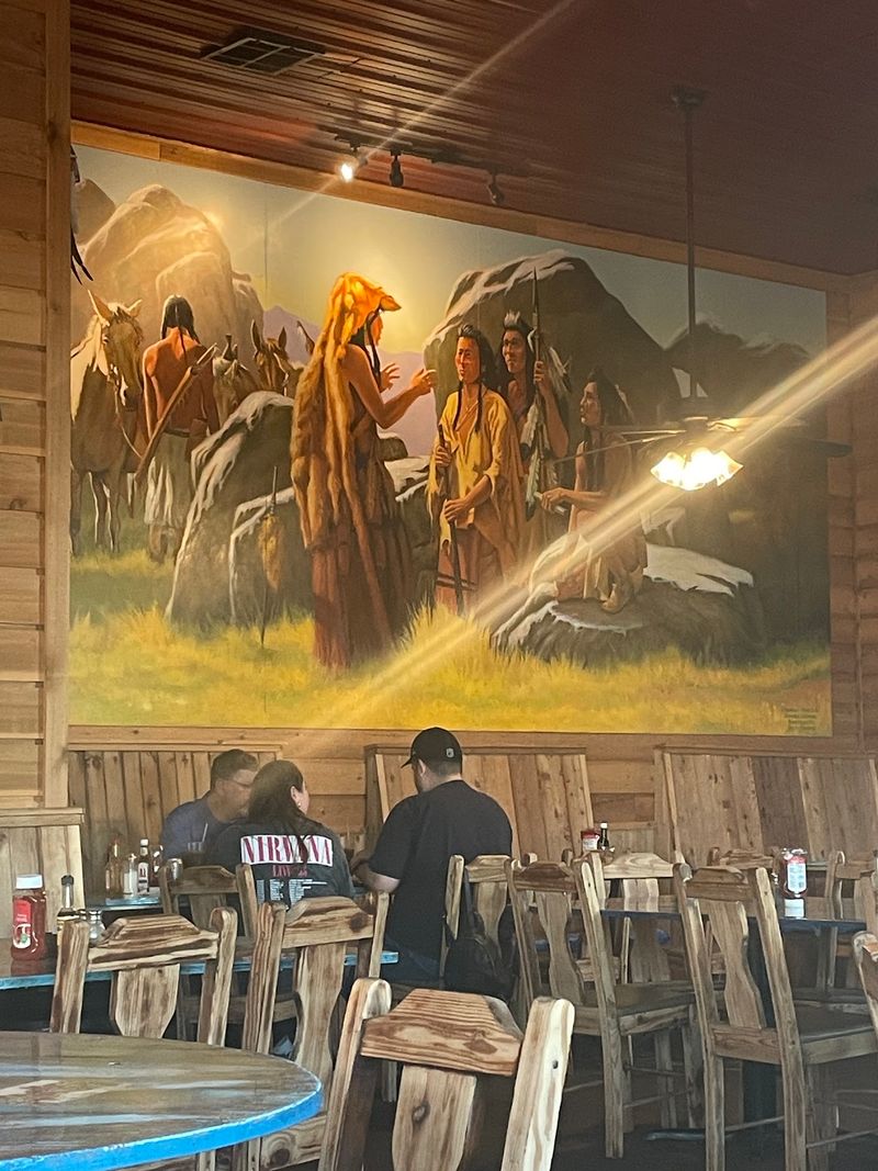 Murals, Headdresses, And Local Heritage On The Walls