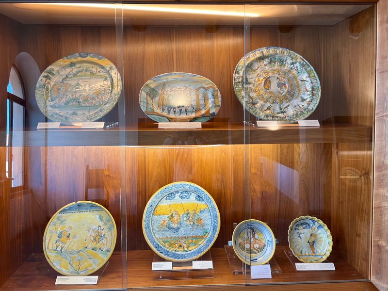 Museo Regionale della Ceramica, Deruta, Umbria, Italy Museo Regionale della Ceramica, Deruta, Umbria, Italy