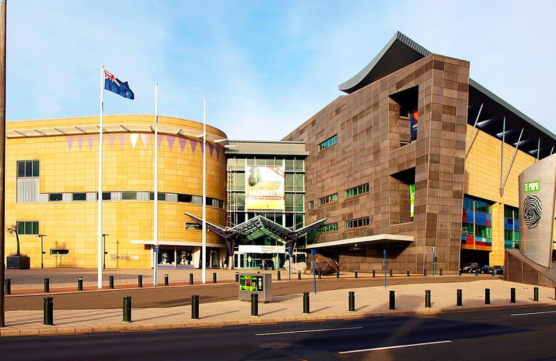 Museum of New Zealand Te Papa Tongarewa, Wellington, New Zealand Museum of New Zealand Te Papa Tongarewa, Wellington, New Zealand