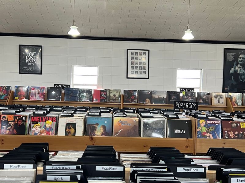 New and Used Vinyl Side by Side New and Used Vinyl Side by Side