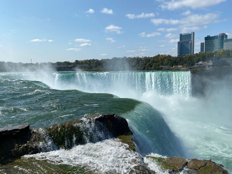 Niagara River - Goat Island, New York, USA Niagara River - Goat Island, New York, USA