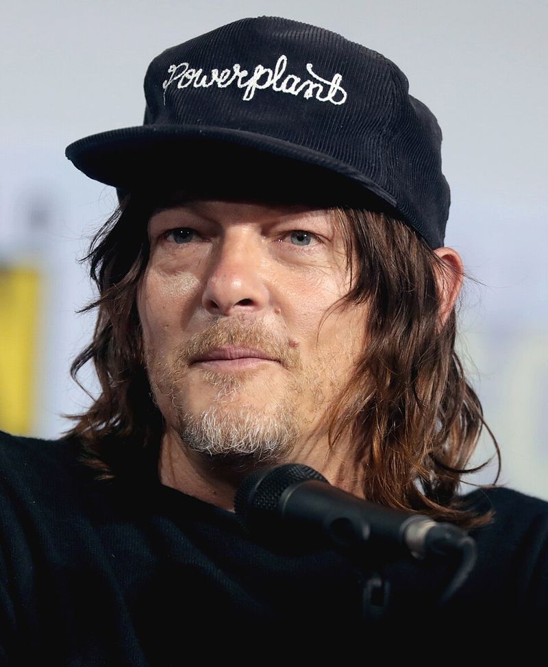 Norman Reedus and Helena Christensen Norman Reedus and Helena Christensen