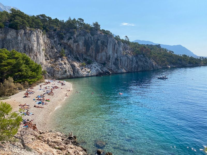 Nugal Beach, Makarska, Croatia Nugal Beach, Makarska, Croatia