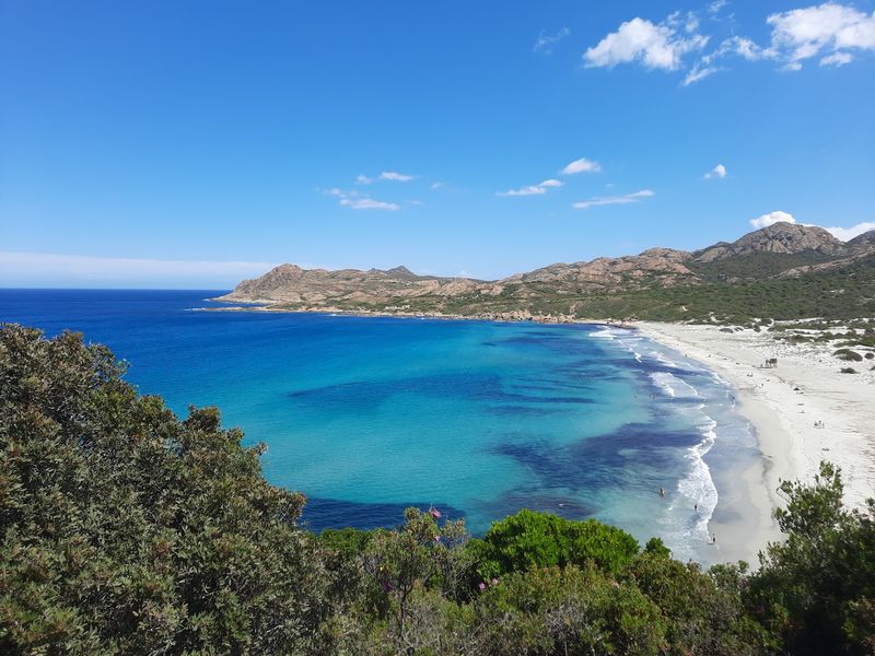 Ostriconi Beach, Corsica, France Ostriconi Beach, Corsica, France