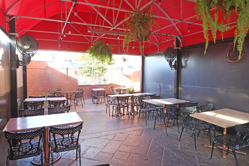 Outdoor Patio and the Atmosphere Inside Outdoor Patio and the Atmosphere Inside
