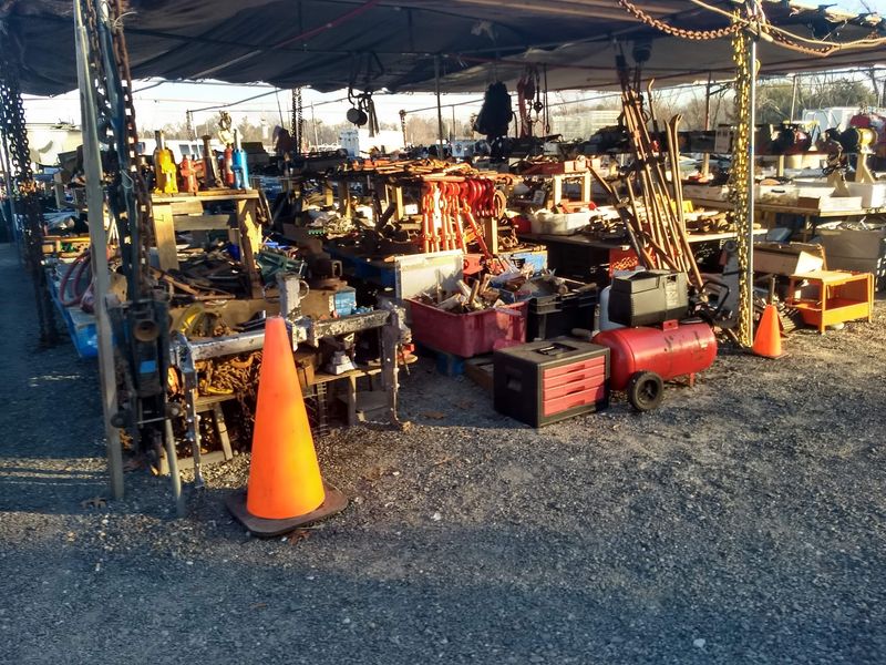 Outdoor Tables Built For Treasure Hunters