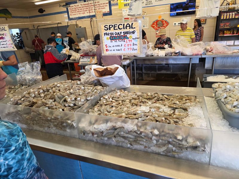 Oysters, Salmon, And A Spread Of Gulf Favorites Oysters, Salmon, And A Spread Of Gulf Favorites