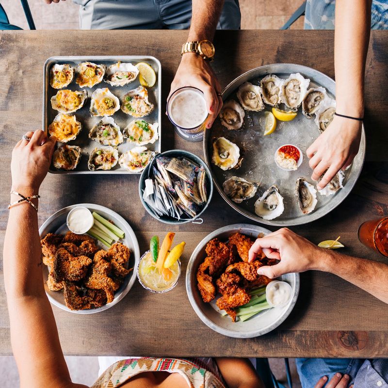 Oysters Steamed, Raw, Chargrilled, and Fried Oysters Steamed, Raw, Chargrilled, and Fried