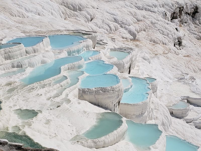 Pamukkale Travertines, Denizli, Turkiye Pamukkale Travertines, Denizli, Turkiye
