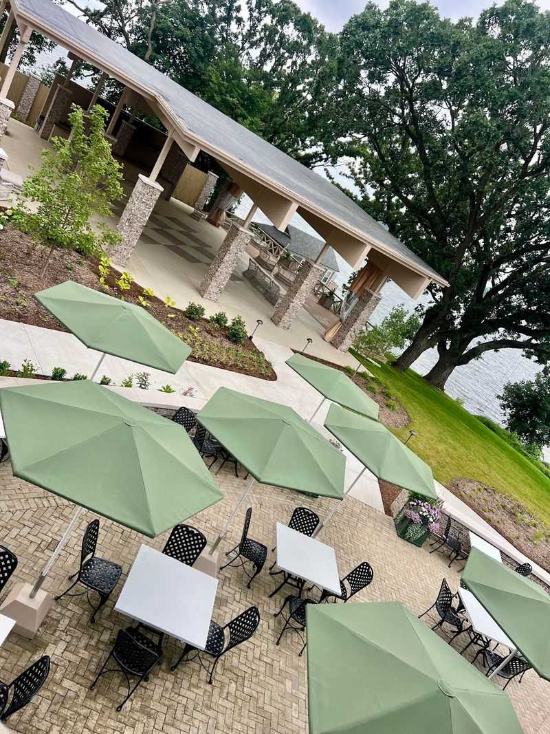 Patio Dining By The Water