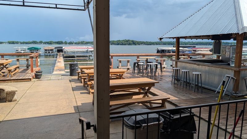 Patio Seats With Lake Views Patio Seats With Lake Views