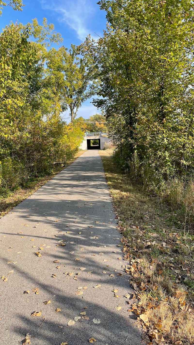 Paved South, Packed Gravel North - Two Trails in One Paved South, Packed Gravel North - Two Trails in One
