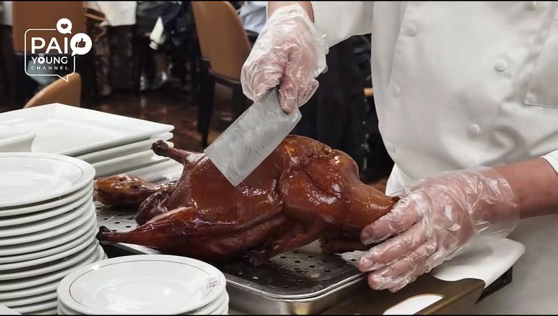 Peking Duck at Quanjude, Beijing, China Peking Duck at Quanjude, Beijing, China