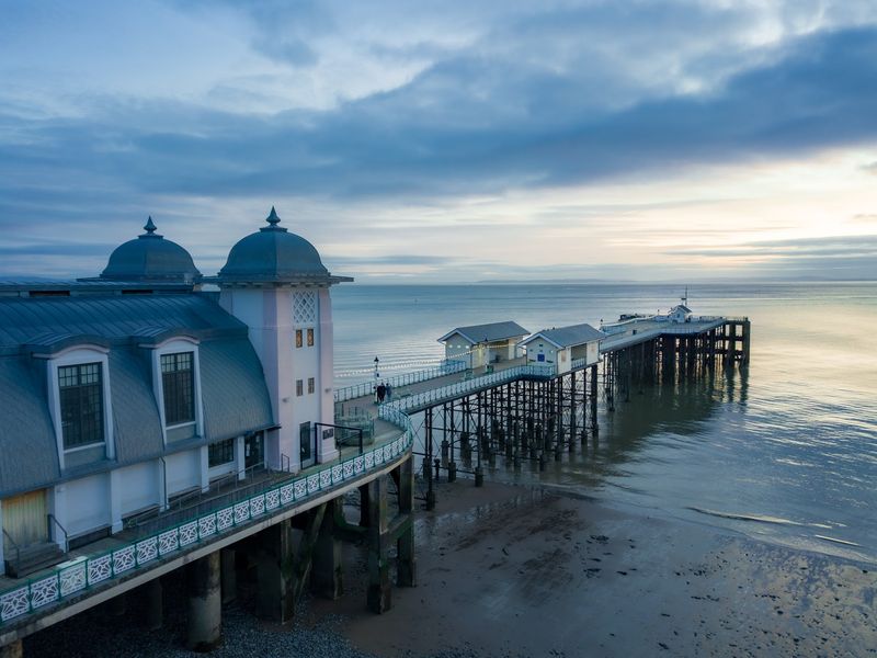 Penarth Pier, Penarth, Wales Penarth Pier, Penarth, Wales