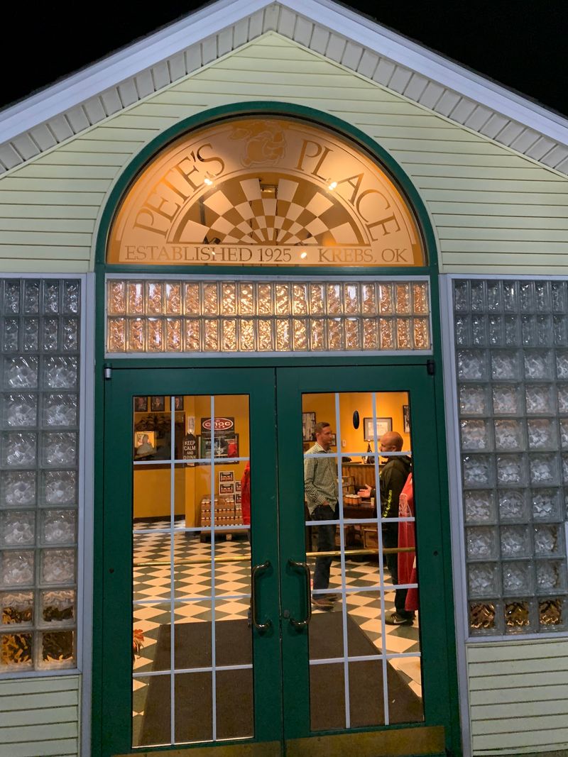 Pete's Place, Krebs, Oklahoma