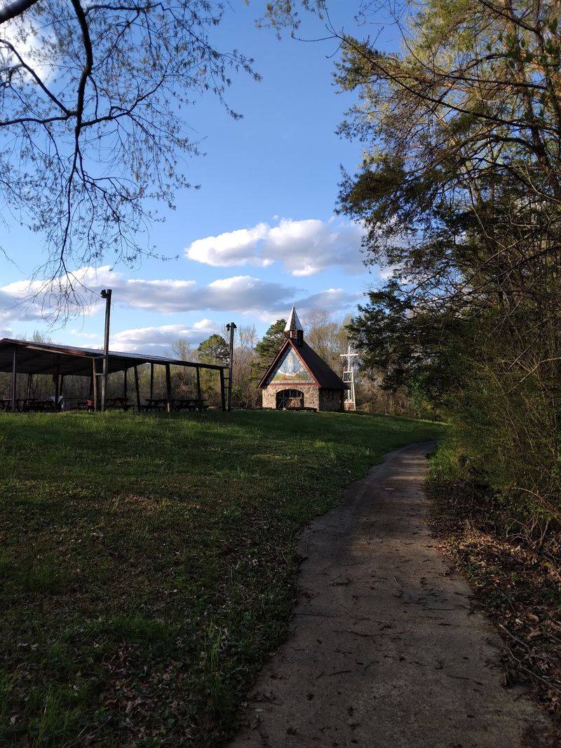 Picnic Tables and a Covered Pavilion