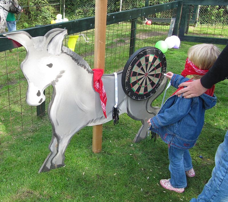 Pin the Tail and Other Sunday Games Pin the Tail and Other Sunday Games