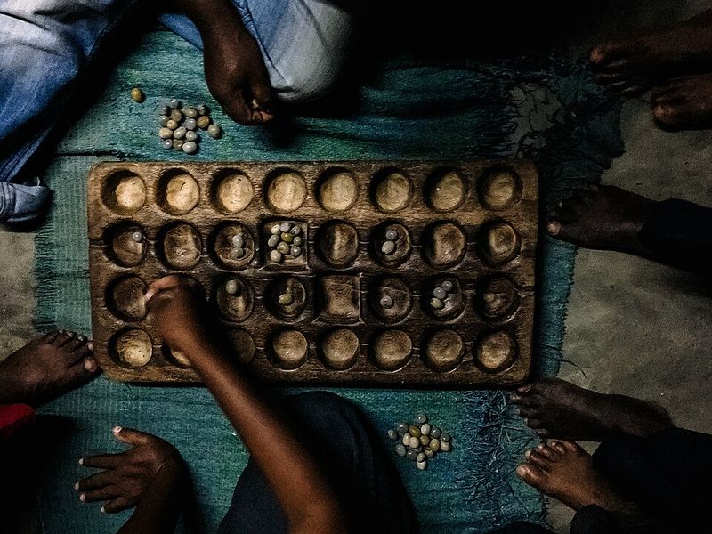 Playing Board Games With Friends