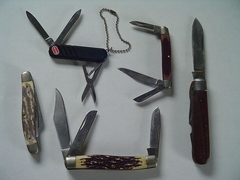 Pocketknives From Hardware and Sporting-Goods Stores