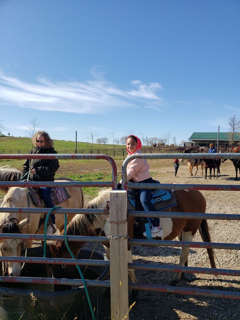 Pony Rides for the Youngest Ranch Visitors Pony Rides for the Youngest Ranch Visitors