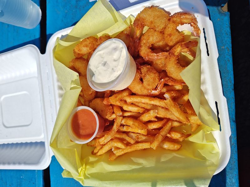 Popcorn Shrimp Worth the Detour