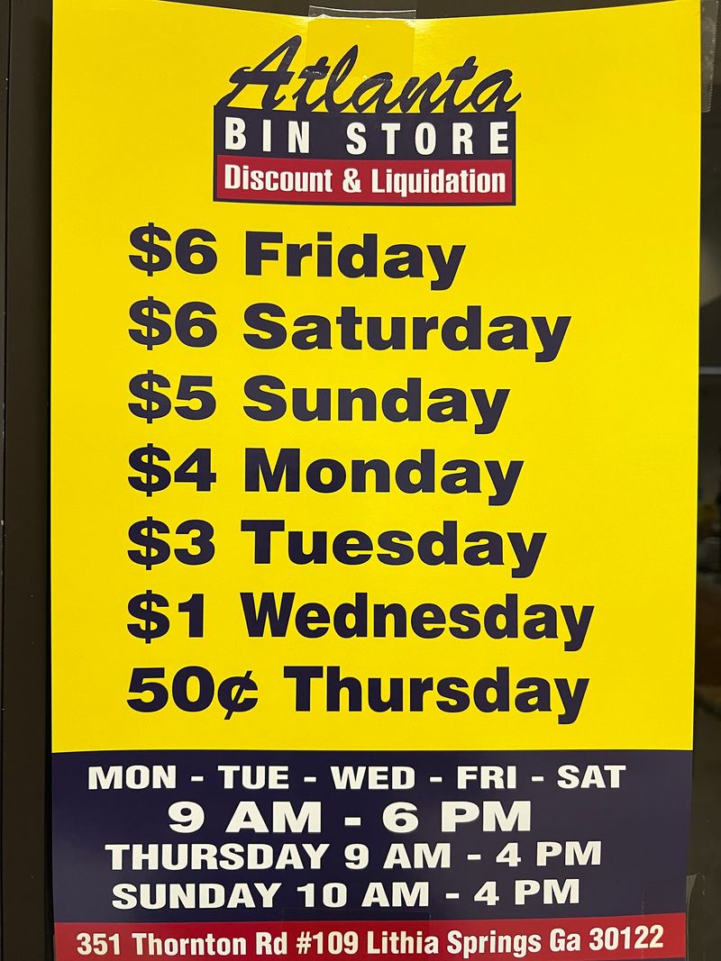 Prices That Shrink by the Day Prices That Shrink by the Day