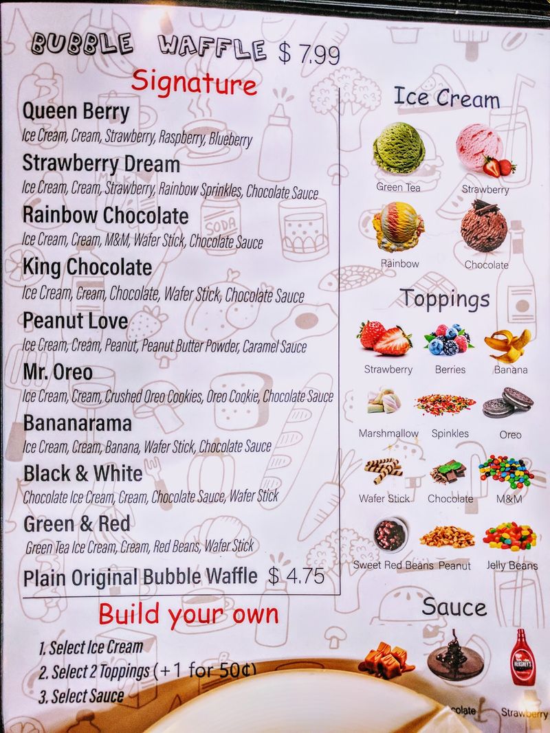 Pricing and Value at Mr. Waffle Dessert Pricing and Value at Mr. Waffle Dessert