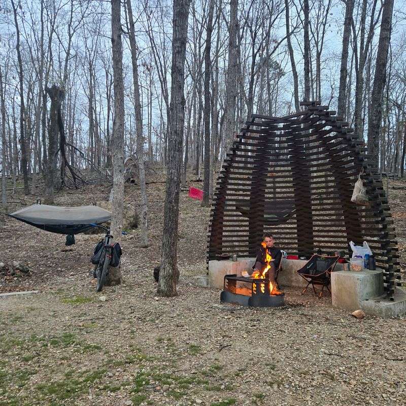 Primitive Camping Under the Ozark Stars